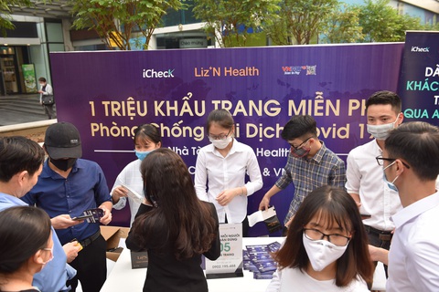Đăng ký qua app, lấy được 5 khẩu trang than hoạt tính kháng khuẩn - Ảnh 1. Đăng ký qua app, lấy được 5 khẩu trang than hoạt tính kháng khuẩn - Ảnh 1.