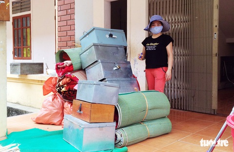 Dọn ký túc xá trường vùng cao đón người lao động từ Lào về cần cách ly - Ảnh 4. Dọn ký túc xá trường vùng cao đón người lao động từ Lào về cần cách ly - Ảnh 4.
