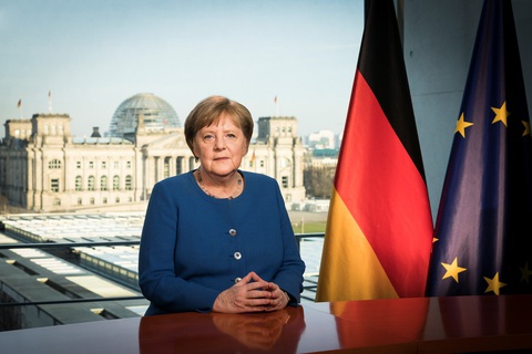 Thủ tướng Đức Angela Merkel tự cách ly ở nhà sau khi tiếp xúc người nhiễm COVID-19 - Ảnh 1. Thủ tướng Đức Angela Merkel tự cách ly ở nhà sau khi tiếp xúc người nhiễm COVID-19 - Ảnh 1.