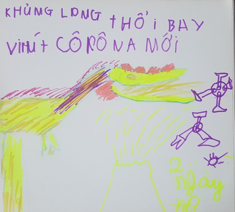 Hà Nội yêu thương, Hà Nội lạ kỳ qua ký họa mùa COVID-19 - Ảnh 14. Hà Nội yêu thương, Hà Nội lạ kỳ qua ký họa mùa COVID-19 - Ảnh 14.