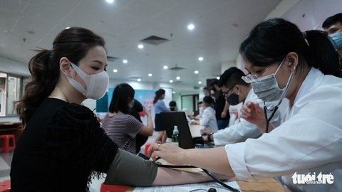 Hoa hậu Ngọc Hân hiến máu lần thứ 7 - Ảnh 3. Hoa hậu Ngọc Hân hiến máu lần thứ 7 - Ảnh 3.