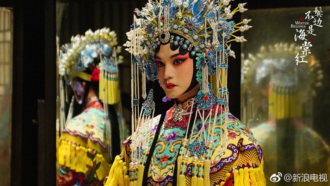 Bên tóc mai không phải hải đường hồng của Huỳnh Hiểu Minh, Xa Thi Mạn gây sốt - Ảnh 2. Bên tóc mai không phải hải đường hồng của Huỳnh Hiểu Minh, Xa Thi Mạn gây sốt - Ảnh 2.