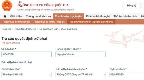 Tích hợp 65 dịch vụ công trên Cổng Dịch vụ công quốc gia - Ảnh 1. Tích hợp 65 dịch vụ công trên Cổng Dịch vụ công quốc gia - Ảnh 1.