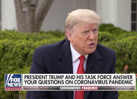 Giữa dịch, ông Trump muốn Mỹ ‘quay lại làm việc’ vào ngày 12-4 - Ảnh 1. Giữa dịch, ông Trump muốn Mỹ ‘quay lại làm việc’ vào ngày 12-4 - Ảnh 1.