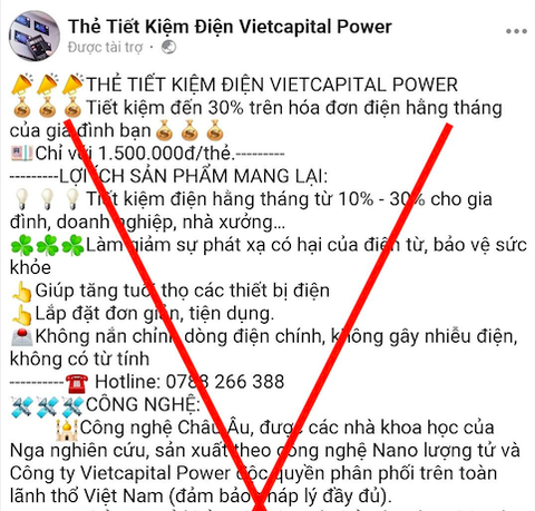 Cảnh báo thẻ tiết kiệm điện thông minh dởm tràn ngập trên mạng - Ảnh 1. Cảnh báo thẻ tiết kiệm điện thông minh dởm tràn ngập trên mạng - Ảnh 1.
