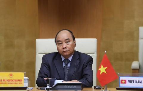 Thủ tướng dự Hội nghị thượng đỉnh trực tuyến G20 về COVID-19 - Ảnh 1. Thủ tướng dự Hội nghị thượng đỉnh trực tuyến G20 về COVID-19 - Ảnh 1.