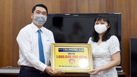 Cho con xin thêm 1 triệu đồng để chẵn 10 triệu góp chống dịch - Ảnh 1. Cho con xin thêm 1 triệu đồng để chẵn 10 triệu góp chống dịch - Ảnh 1.