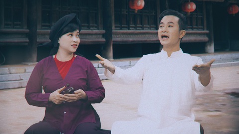 Nghệ sĩ xẩm làm MV dí dỏm tiêu diệt corona - Ảnh 4. Nghệ sĩ xẩm làm MV dí dỏm tiêu diệt corona - Ảnh 4.