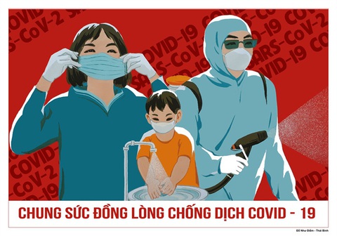Tin giả gánh hậu quả thật vào tranh cổ động phòng chống COVID-19 - Ảnh 8. Tin giả gánh hậu quả thật vào tranh cổ động phòng chống COVID-19 - Ảnh 8.