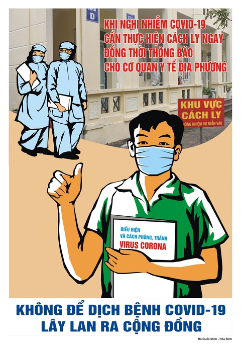 Tin giả gánh hậu quả thật vào tranh cổ động phòng chống COVID-19 - Ảnh 10. Tin giả gánh hậu quả thật vào tranh cổ động phòng chống COVID-19 - Ảnh 10.