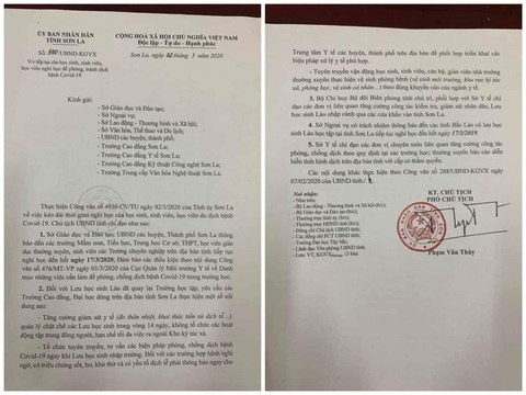 Sơn La cho học sinh nghỉ học sau 1 ngày trở lại trường - Ảnh 1. Sơn La cho học sinh nghỉ học sau 1 ngày trở lại trường - Ảnh 1.