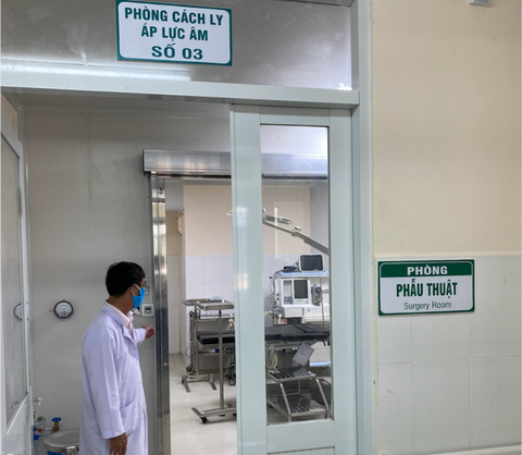 TP.HCM đảm bảo các yêu cầu nghiêm ngặt với phòng cách ly áp lực âm - Ảnh 2. TP.HCM đảm bảo các yêu cầu nghiêm ngặt với phòng cách ly áp lực âm - Ảnh 2.