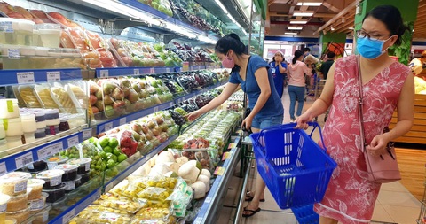Co.opMart, Co.opXtra, Lottemart, Big C...: Chúng tôi vẫn mở cửa, hàng hóa ê hề - Ảnh 1. Co.opMart, Co.opXtra, Lottemart, Big C...: Chúng tôi vẫn mở cửa, hàng hóa ê hề - Ảnh 1.