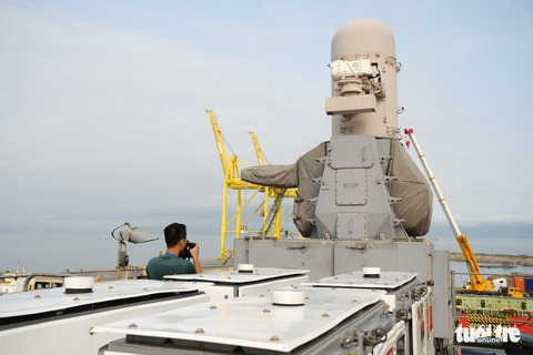 Bên trong tuần dương hạm USS Bunker Hill đang ghé thăm Đà Nẵng - Ảnh 13. Bên trong tuần dương hạm USS Bunker Hill đang ghé thăm Đà Nẵng - Ảnh 13.