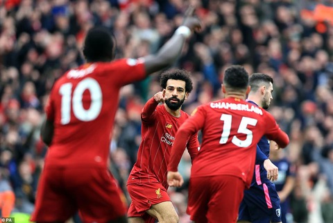 Ngược dòng trước Bournemouth, Liverpool tìm lại mạch thắng ở Premier League - Ảnh 1. Ngược dòng trước Bournemouth, Liverpool tìm lại mạch thắng ở Premier League - Ảnh 1.