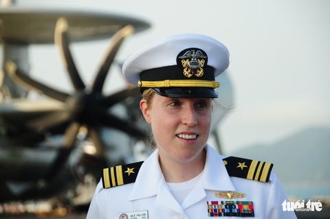 Bên trong tàu sân bay USS Theodore Roosevelt đang neo tại vịnh Đà Nẵng - Ảnh 21. Bên trong tàu sân bay USS Theodore Roosevelt đang neo tại vịnh Đà Nẵng - Ảnh 21.
