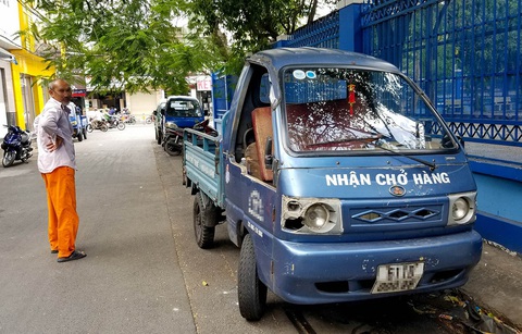 Cần quản lý chặt xe ba, bốn bánh tự chế - Ảnh 1. Cần quản lý chặt xe ba, bốn bánh tự chế - Ảnh 1.