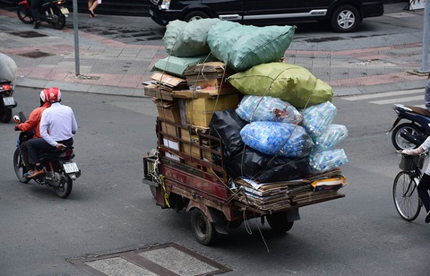 Cần quản lý chặt xe ba, bốn bánh tự chế - Ảnh 2. Cần quản lý chặt xe ba, bốn bánh tự chế - Ảnh 2.