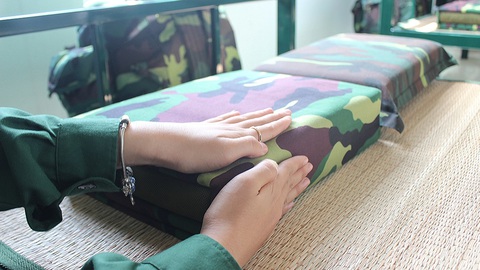 Xinh tươi ở quân trường - Ảnh 3. Xinh tươi ở quân trường - Ảnh 3.