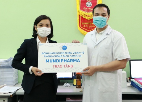 Mundipharma chung tay cùng các cán bộ y tế phòng chống COVID-19 - Ảnh 3. Mundipharma chung tay cùng các cán bộ y tế phòng chống COVID-19 - Ảnh 3.