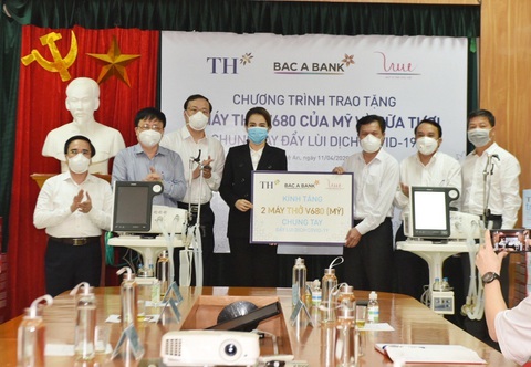 Tập đoàn TH, Ngân hàng Bắc Á chung tay chống dịch COVID-19 - Ảnh 1. Tập đoàn TH, Ngân hàng Bắc Á chung tay chống dịch COVID-19 - Ảnh 1.