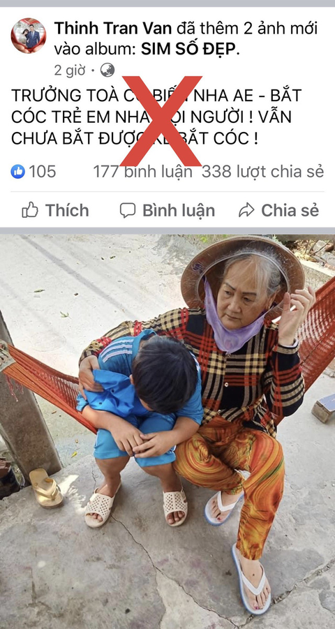 Công an bác tin bắt cóc trẻ em ở Bạc Liêu - Ảnh 1. Công an bác tin bắt cóc trẻ em ở Bạc Liêu - Ảnh 1.