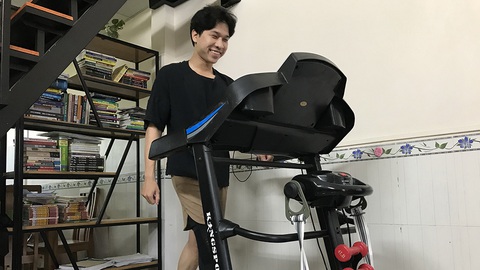 Tập thể thao tại nhà - Ảnh 1. Tập thể thao tại nhà - Ảnh 1.