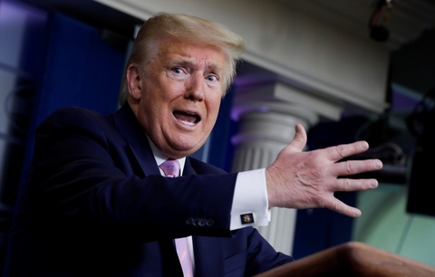 Ông Trump: Tôi mới là người quyết định khi nào mở cửa kinh tế trở lại - Ảnh 1.