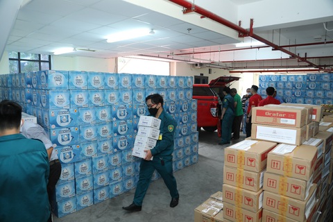 SABECO chung tay đẩy lùi COVID-19 - Ảnh 1. SABECO chung tay đẩy lùi COVID-19 - Ảnh 1.