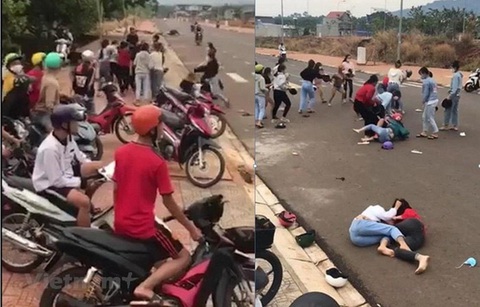 Xác minh video hàng chục thiếu nữ đánh nhau ở Bình Phước - Ảnh 1. Xác minh video hàng chục thiếu nữ đánh nhau ở Bình Phước - Ảnh 1.