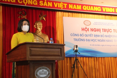 Đại học Ngân hàng TP.HCM có thêm phó hiệu trưởng - Ảnh 1. Đại học Ngân hàng TP.HCM có thêm phó hiệu trưởng - Ảnh 1.