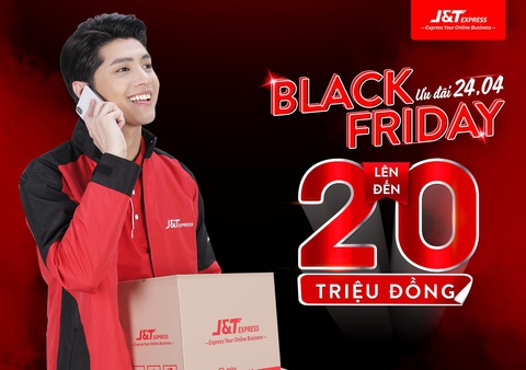 Gửi hàng ngày Black Friday - J&T Express trao tay cơ hội nhận quà hấp dẫn - Ảnh 1. Gửi hàng ngày Black Friday - J&T Express trao tay cơ hội nhận quà hấp dẫn - Ảnh 1.