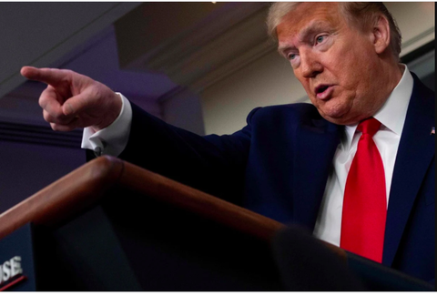 Ông Trump cảnh báo Trung Quốc sẽ gánh hậu quả nếu cố ý gây ra COVID-19 - Ảnh 1. Ông Trump cảnh báo Trung Quốc sẽ gánh hậu quả nếu cố ý gây ra COVID-19 - Ảnh 1.