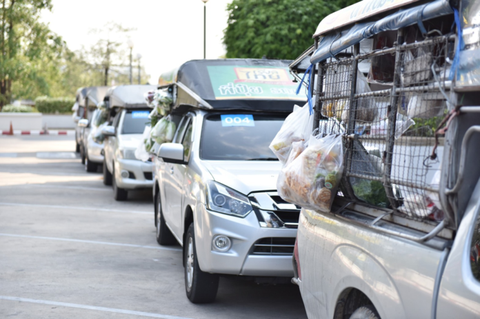 Thái Lan nhanh chóng mở tạp hóa lưu động bán tận nhà dân - Ảnh 2. Thái Lan nhanh chóng mở tạp hóa lưu động bán tận nhà dân - Ảnh 2.