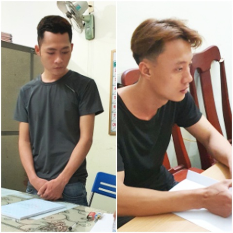 Khởi tố 2 thanh niên dùng dao cướp ngân hàng Vietcombank - Ảnh 1. Khởi tố 2 thanh niên dùng dao cướp ngân hàng Vietcombank - Ảnh 1.