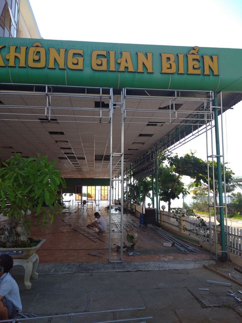Bình Định yêu cầu khách sạn Bình Dương ngưng sửa chữa để di dời - Ảnh 2. Bình Định yêu cầu khách sạn Bình Dương ngưng sửa chữa để di dời - Ảnh 2.