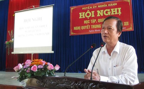 Nhiều sai phạm của nguyên bí thư, chủ tịch huyện mới nghỉ hưu ở Quảng Ngãi - Ảnh 1. Nhiều sai phạm của nguyên bí thư, chủ tịch huyện mới nghỉ hưu ở Quảng Ngãi - Ảnh 1.