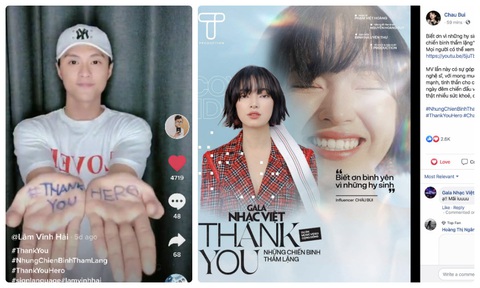 Bài hát Thank you của Gala Nhạc Việt trở thành dự án cộng đồng được yêu thích trên NhacCuaTui - Ảnh 2. Bài hát Thank you của Gala Nhạc Việt trở thành dự án cộng đồng được yêu thích trên NhacCuaTui - Ảnh 2.
