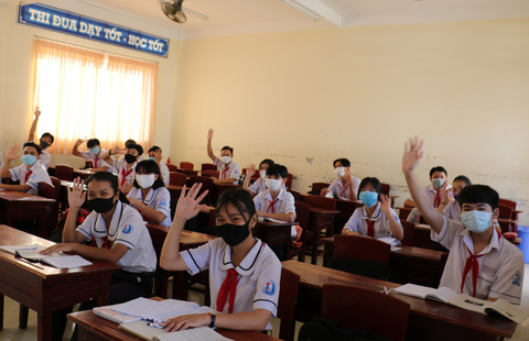 Nên làm gì nếu học sinh bị sốt, ho, khó thở khi đi học trở lại? - Ảnh 1. Nên làm gì nếu học sinh bị sốt, ho, khó thở khi đi học trở lại? - Ảnh 1.