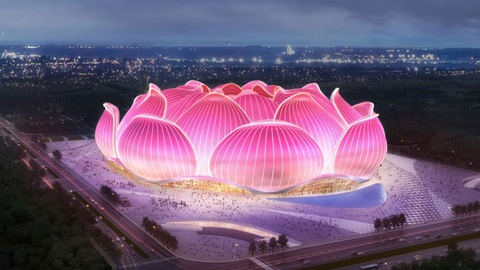 Trung Quốc xây sân vận động đắt giá nhất thế giới, nuôi giấc mơ World Cup - Ảnh 1. Trung Quốc xây sân vận động đắt giá nhất thế giới, nuôi giấc mơ World Cup - Ảnh 1.