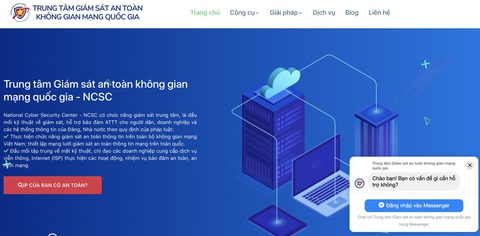 Công bố website hỗ trợ an toàn thông tin khi làm việc từ xa - Ảnh 1. Công bố website hỗ trợ an toàn thông tin khi làm việc từ xa - Ảnh 1.