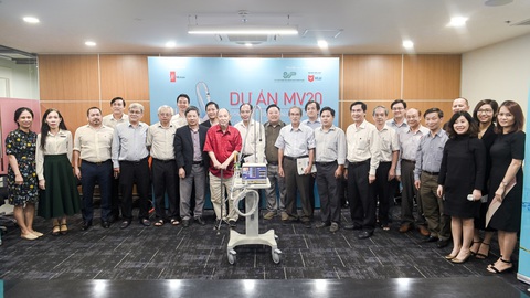 Các chuyên gia đánh giá cao máy thở MV20 - Ảnh 1. Các chuyên gia đánh giá cao máy thở MV20 - Ảnh 1.