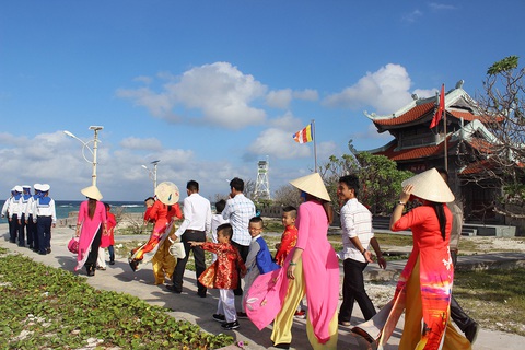 Trường Sa, tháng 4 lịch sử 1975 - Kỳ cuối: Trường Sa, thành đồng Tổ quốc - Ảnh 1. Trường Sa, tháng 4 lịch sử 1975 - Kỳ cuối: Trường Sa, thành đồng Tổ quốc - Ảnh 1.