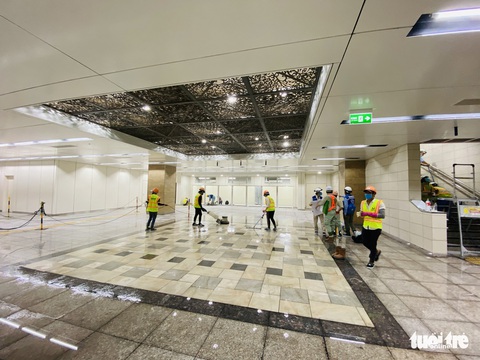 Metro số 1 Bến Thành - Suối Tiên đang băng băng về đích - Ảnh 9. Metro số 1 Bến Thành - Suối Tiên đang băng băng về đích - Ảnh 9.