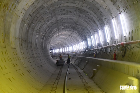 Metro số 1 Bến Thành - Suối Tiên đang băng băng về đích - Ảnh 12. Metro số 1 Bến Thành - Suối Tiên đang băng băng về đích - Ảnh 12.