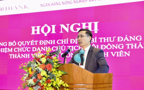 ‘Ghế nóng’ chủ tịch Agribank chính thức có chủ - Ảnh 1. ‘Ghế nóng’ chủ tịch Agribank chính thức có chủ - Ảnh 1.