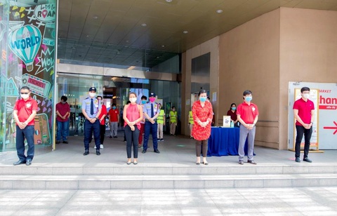 Crescent Mall dành tặng 01 phút im lặng ý nghĩa vào ngày mở cửa trở lại - Ảnh 1. Crescent Mall dành tặng 01 phút im lặng ý nghĩa vào ngày mở cửa trở lại - Ảnh 1.