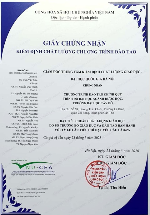 Trường đại học Tây Đô tăng cường công tác đảm bảo chất lượng giáo dục - Ảnh 2. Trường đại học Tây Đô tăng cường công tác đảm bảo chất lượng giáo dục - Ảnh 2.