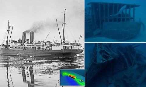 Phát hiện xác tàu chở hàng Australia bị đánh đắm trong Chiến tranh Thế giới thứ Hai - Ảnh 1. Phát hiện xác tàu chở hàng Australia bị đánh đắm trong Chiến tranh Thế giới thứ Hai - Ảnh 1.