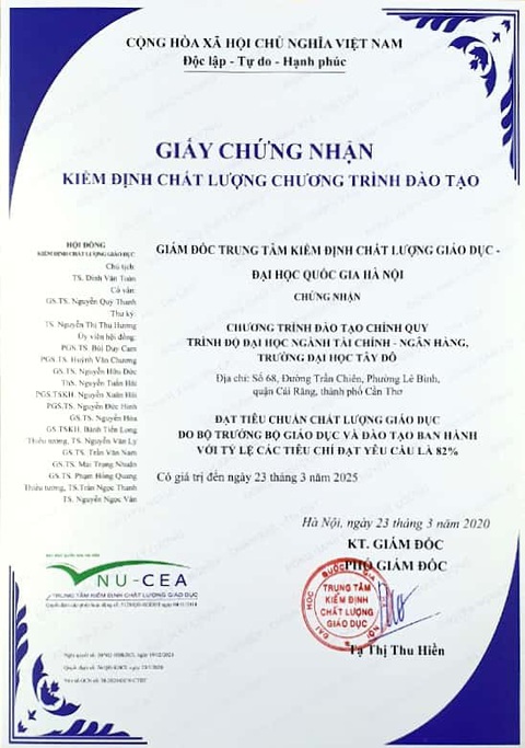 Trường đại học Tây Đô tăng cường công tác đảm bảo chất lượng giáo dục - Ảnh 5. Trường đại học Tây Đô tăng cường công tác đảm bảo chất lượng giáo dục - Ảnh 5.